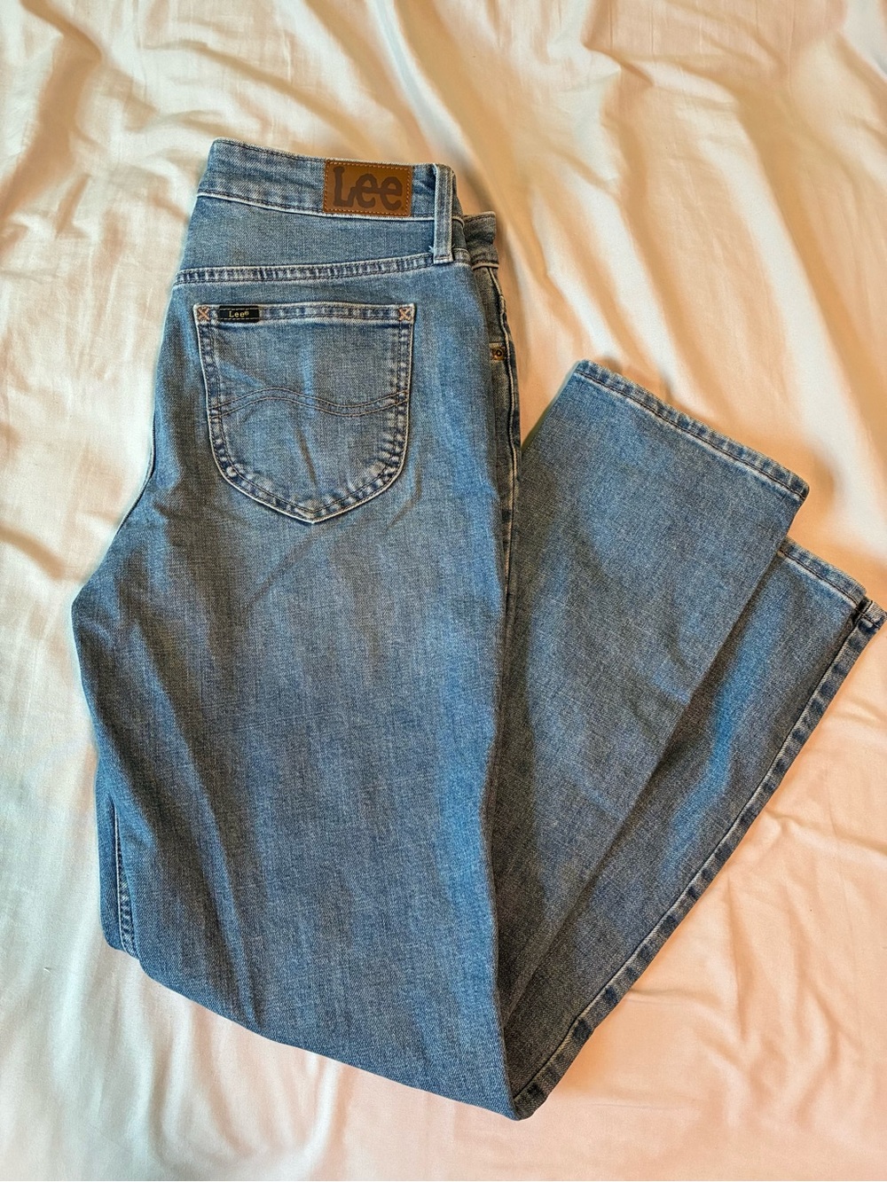 Low Rise Straight Leg Jeans - Picture 2 of 3